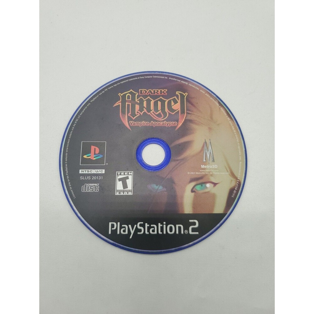 Dark Angel: Vampire Apocalypse (Sony PlayStation 2, 2001) PS2 CIB Complete Works - Picture 2 of 7
